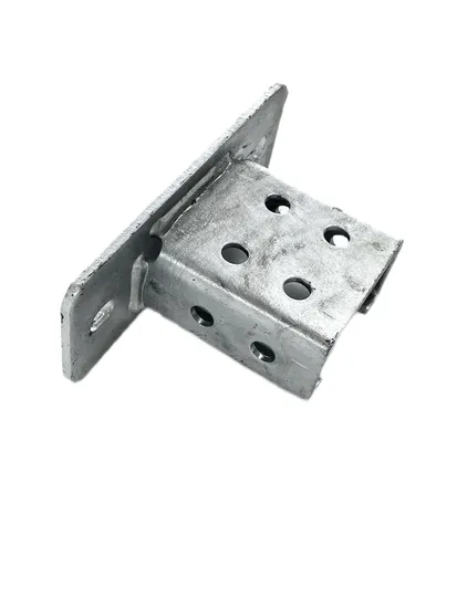 Black Powder Coated Slotted Inclined Strut Channel for Support System